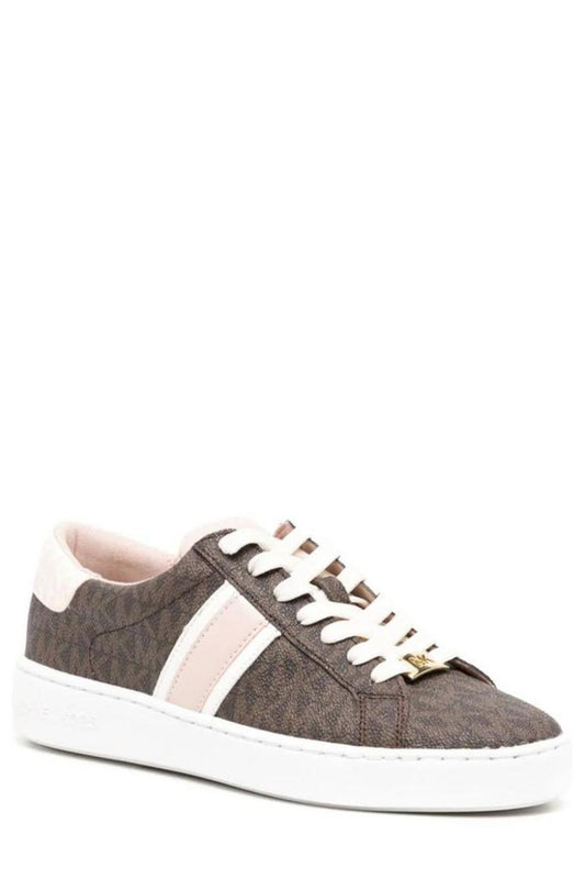 Michael Kors Monogram Printed Low-Top Sneakers