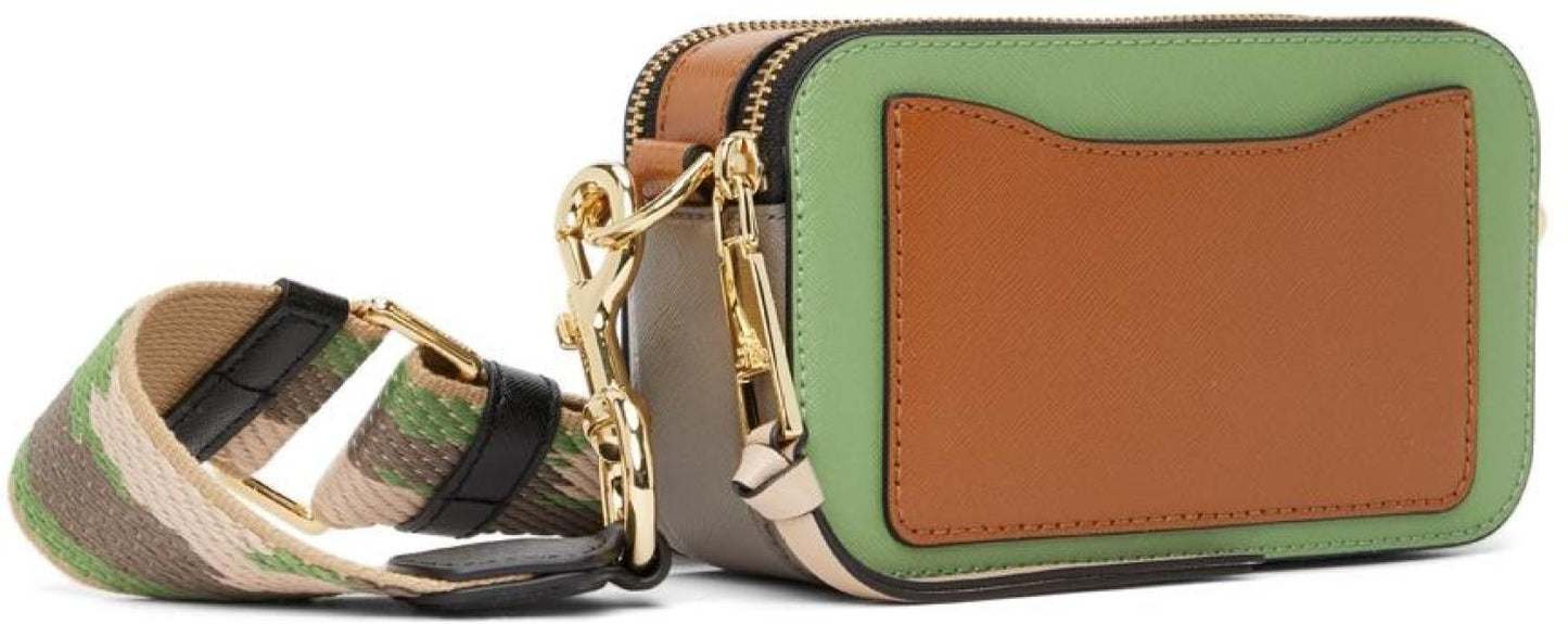 Green & Brown 'The Snapshot' Shoulder Bag