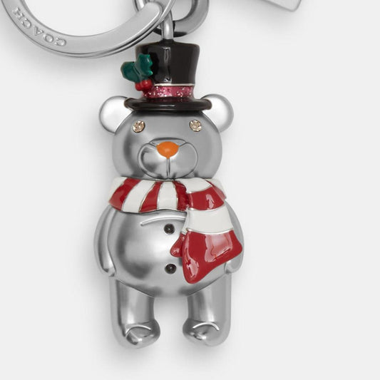 Coach Outlet Snowman Bear Bag Charm