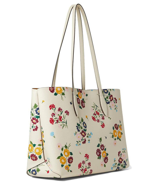 All Day Bouquet Toss Printed PVC Large Tote