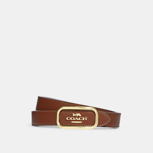 Coach Outlet Morgan Rectangle Buckle Belt, 25 Mm