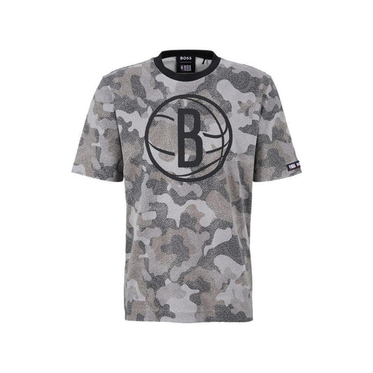 BOSS x NBA Men's Brooklyn Nets Jersey T-shirt