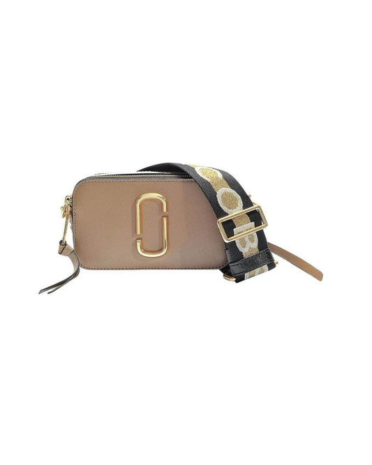 Snapshot Bag in Brown Leather