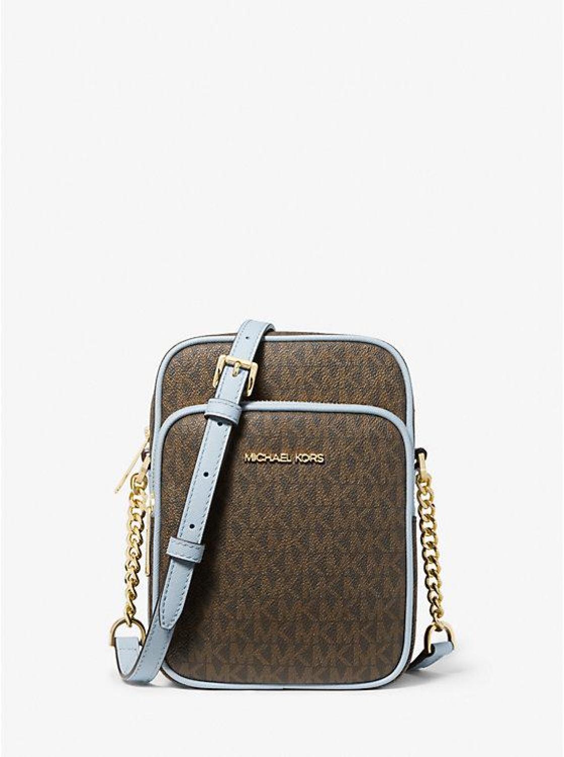 Jet Set Travel Medium Logo Crossbody Bag