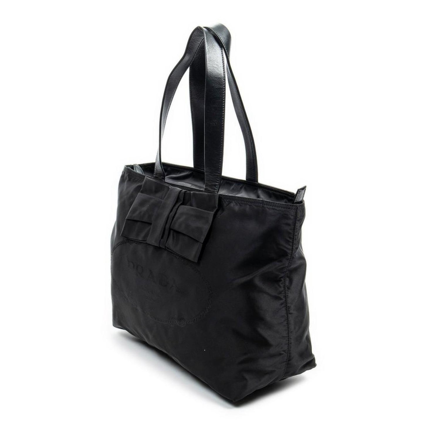 Fiocco Bow Zip Tote