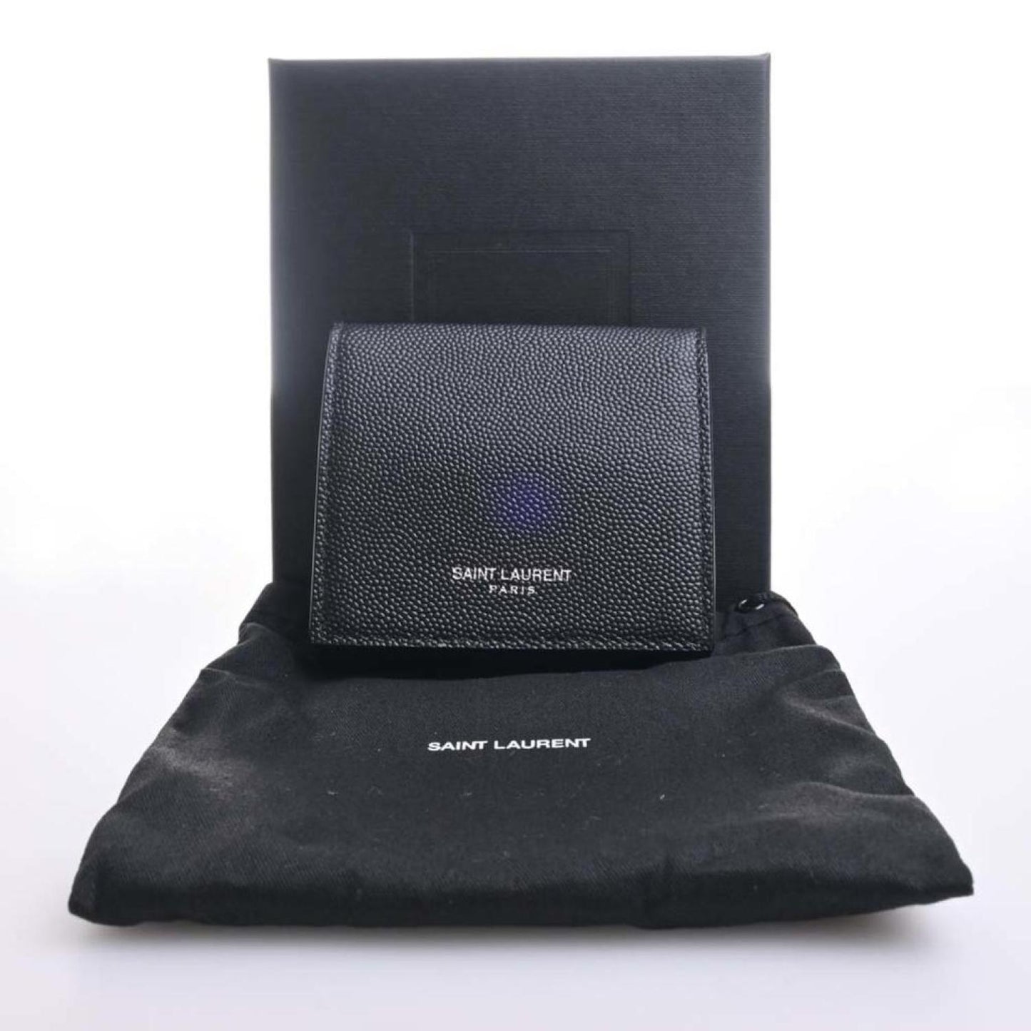 Saint Laurent -  Leather Wallet  (Pre-Owned)