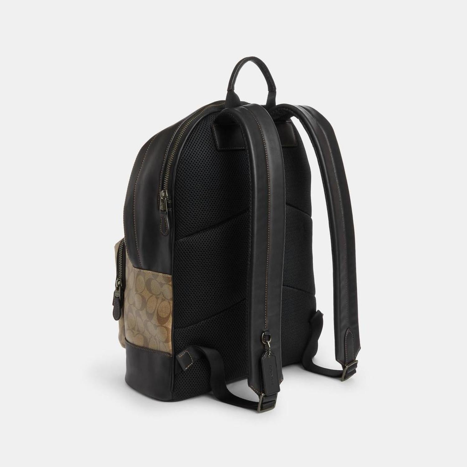 Coach west backpack cheap in signature canvas