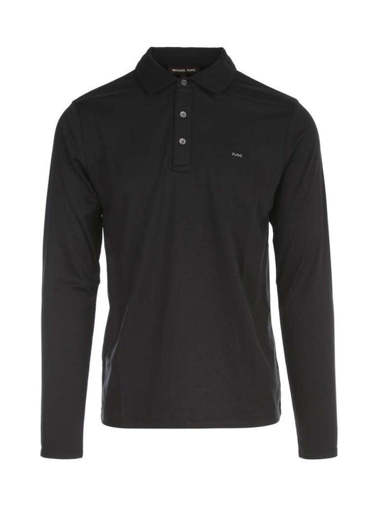 Michael Kors Logo Embroidered Sleeved Polo Shirt