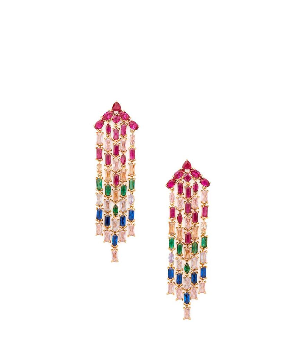 Fringe Statement Earrings