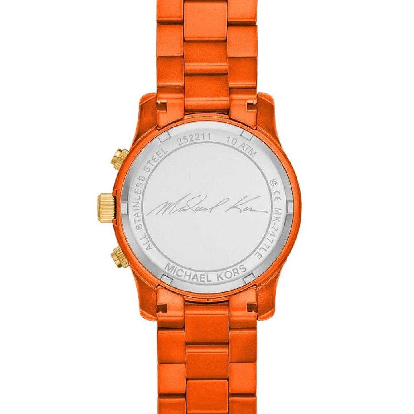 Women's Limited Edition Runway Chronograph Spiced Coral Stainless Steel Watch 38mm