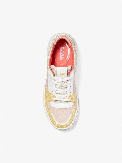 Lexi Color-Blocked Logo Sneaker