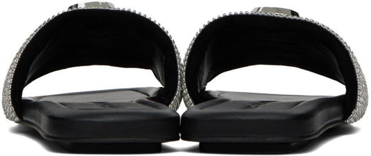 Black 'The Rhinestone J Marc' Sandals