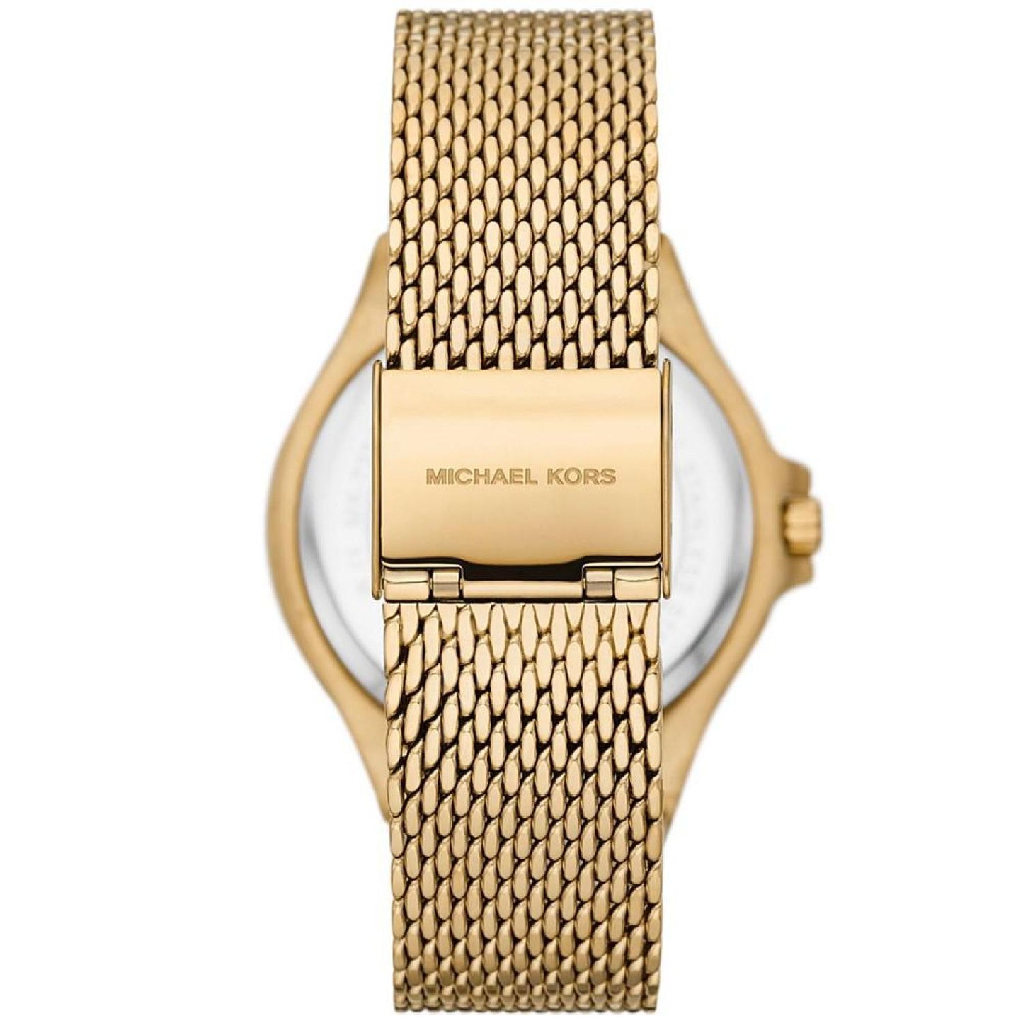 Women's Lennox Three-Hand Gold-Tone Stainless Steel Bracelet Mesh Watch, 37mm