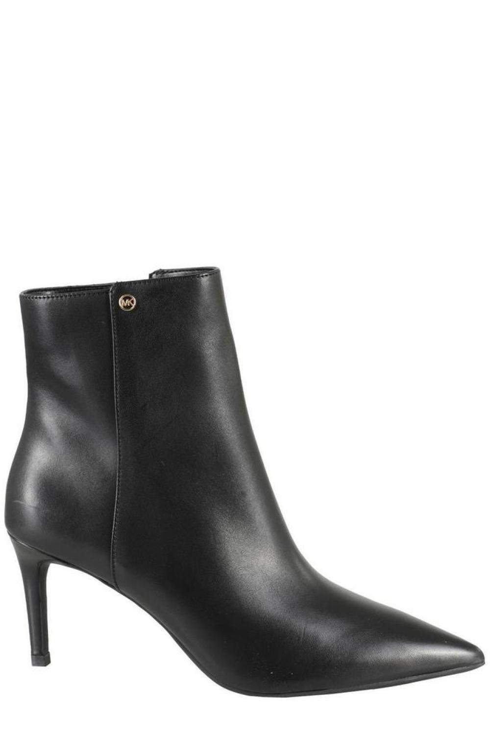 Michael Michael Kors Pointed Toe Side Zipped Ankle Boots