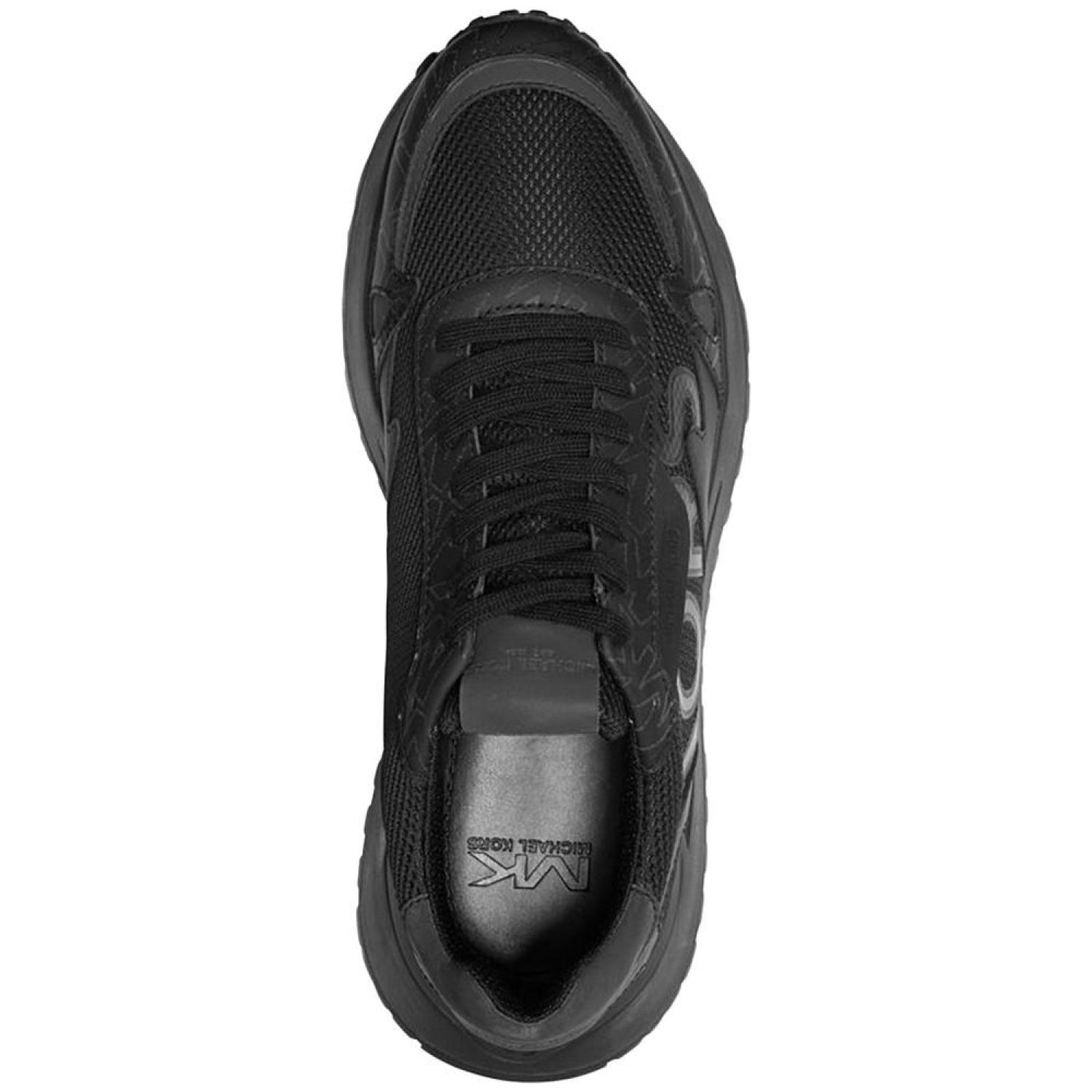 Men's Miles Mixed-Media Logo Trainer Sneakers