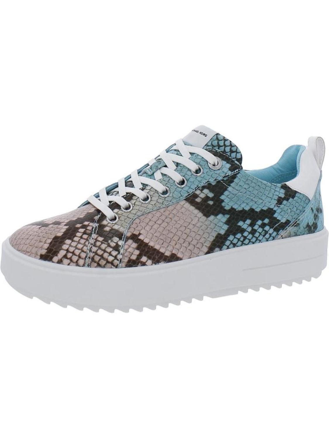 Emmett Womens Leather Lifestyle Casual and Fashion Sneakers