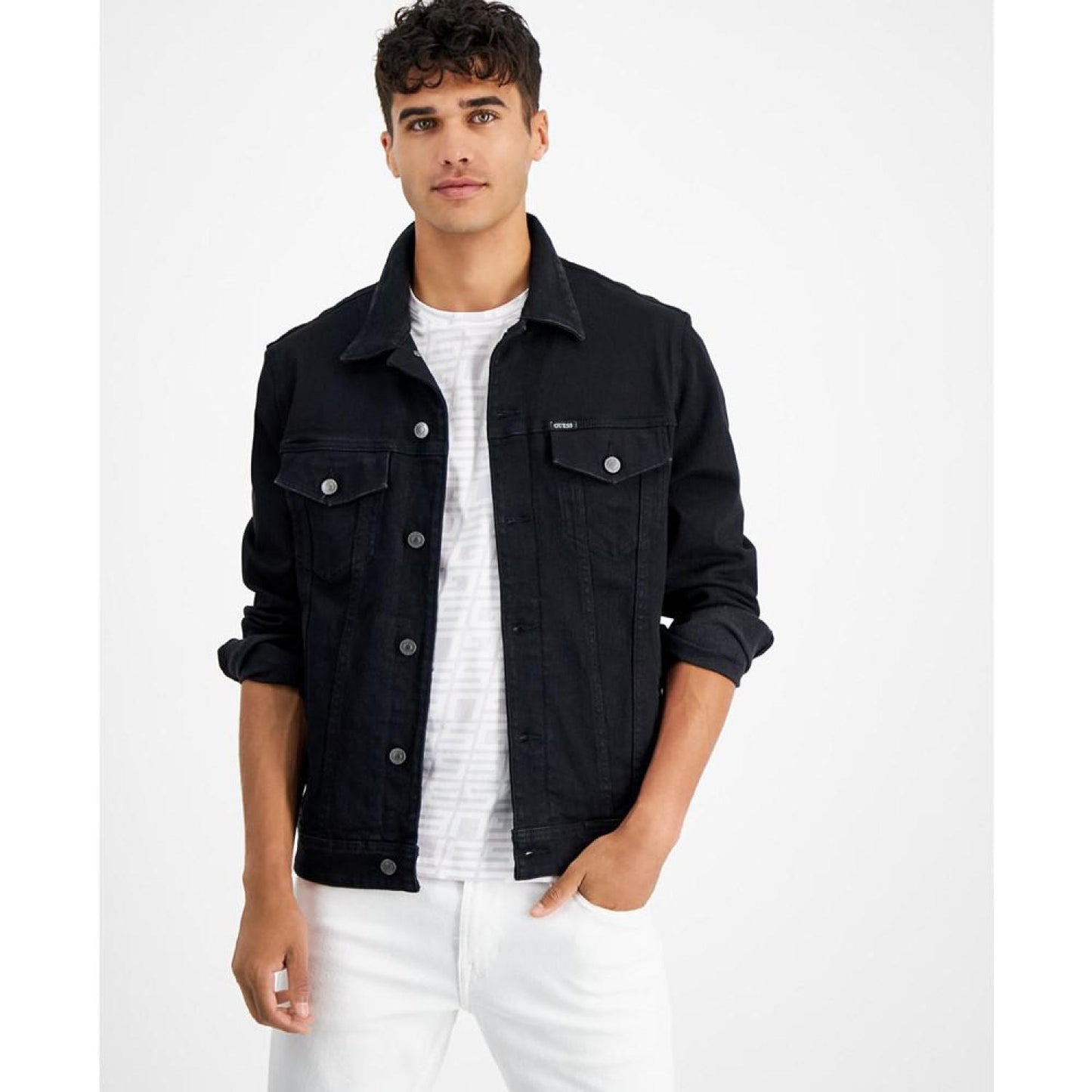 Men's Eco Dillon Regular-Fit Denim Jean Jacket