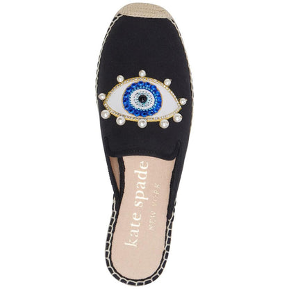 Women's Azura Evil Eye Espadrille Mule Flats