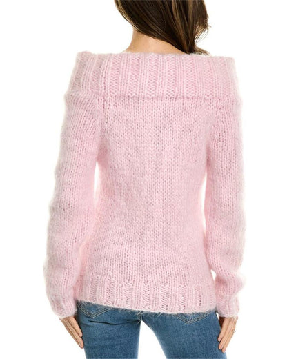 Michael Kors Mohair & Silk-Blend Pullover