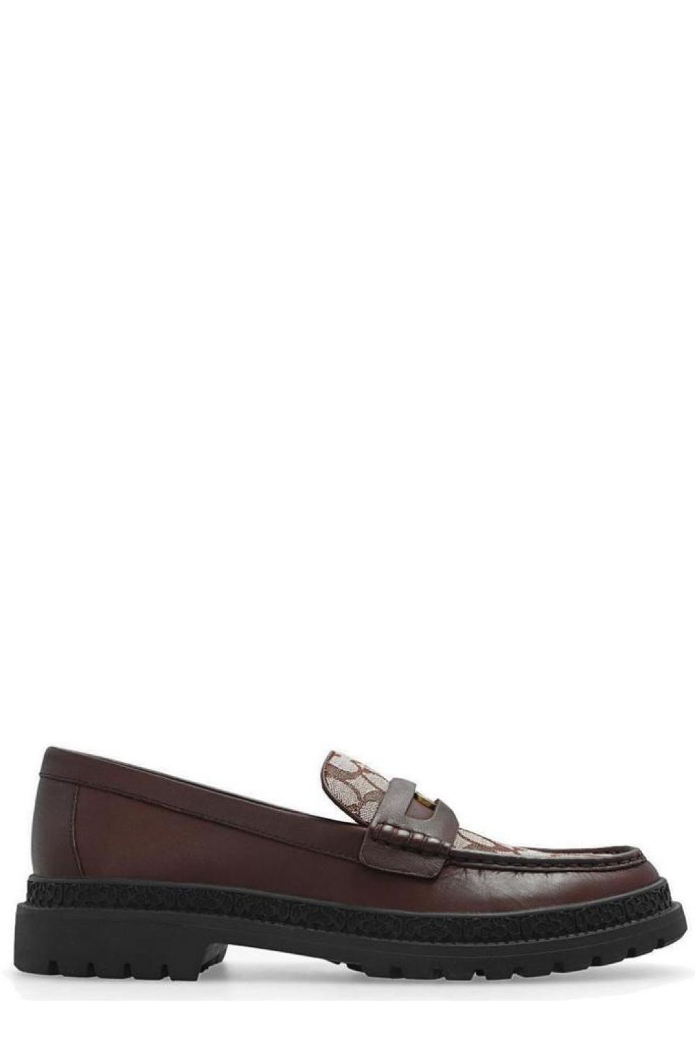 Coach Signature Jacquard Loafers