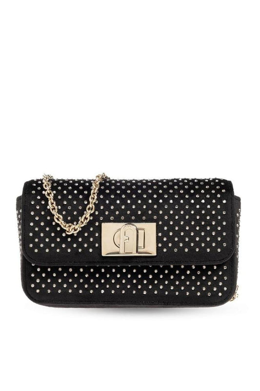 Furla 1927 Embellished Mini Shoulder Bag