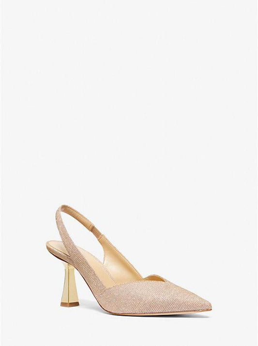 Chelsea Glitter Chain-Mesh Pump