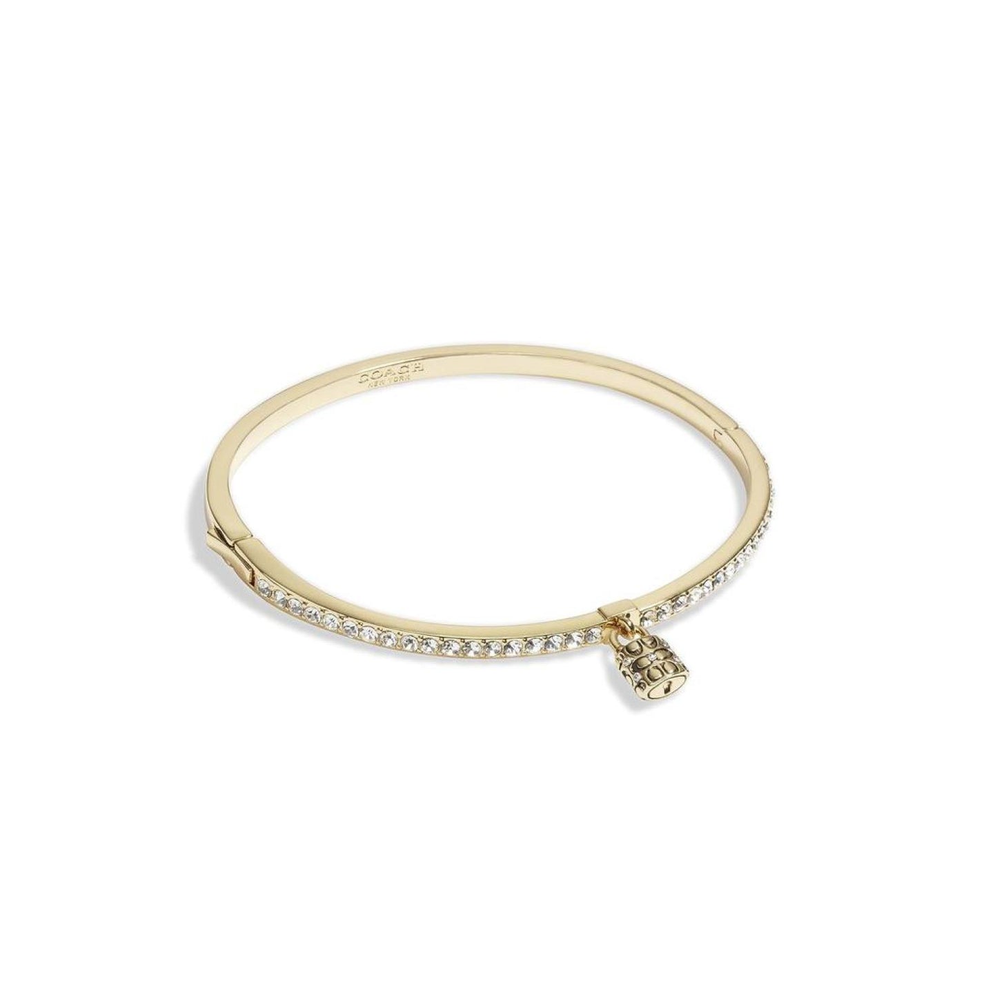 Iconic Padlock Tennis Bangle Bracelet