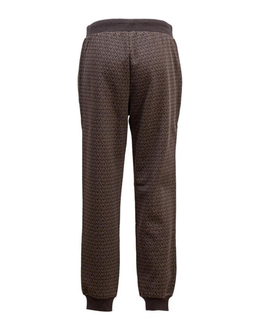 Michael Michael Kors Monogram Printed Drawstring Trousers