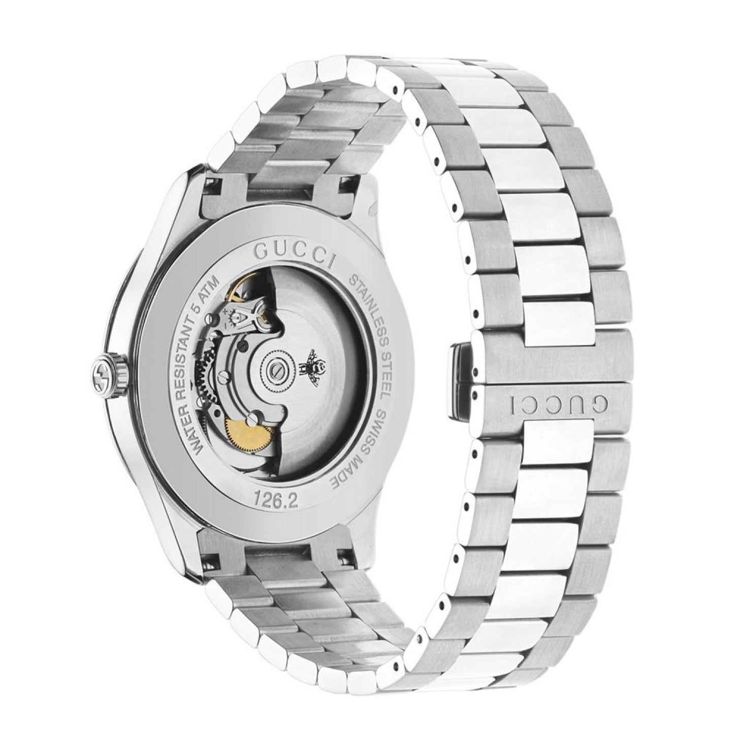 Men's Swiss G-Timeless Multibee Stainless Steel Bracelet Watch 42mm