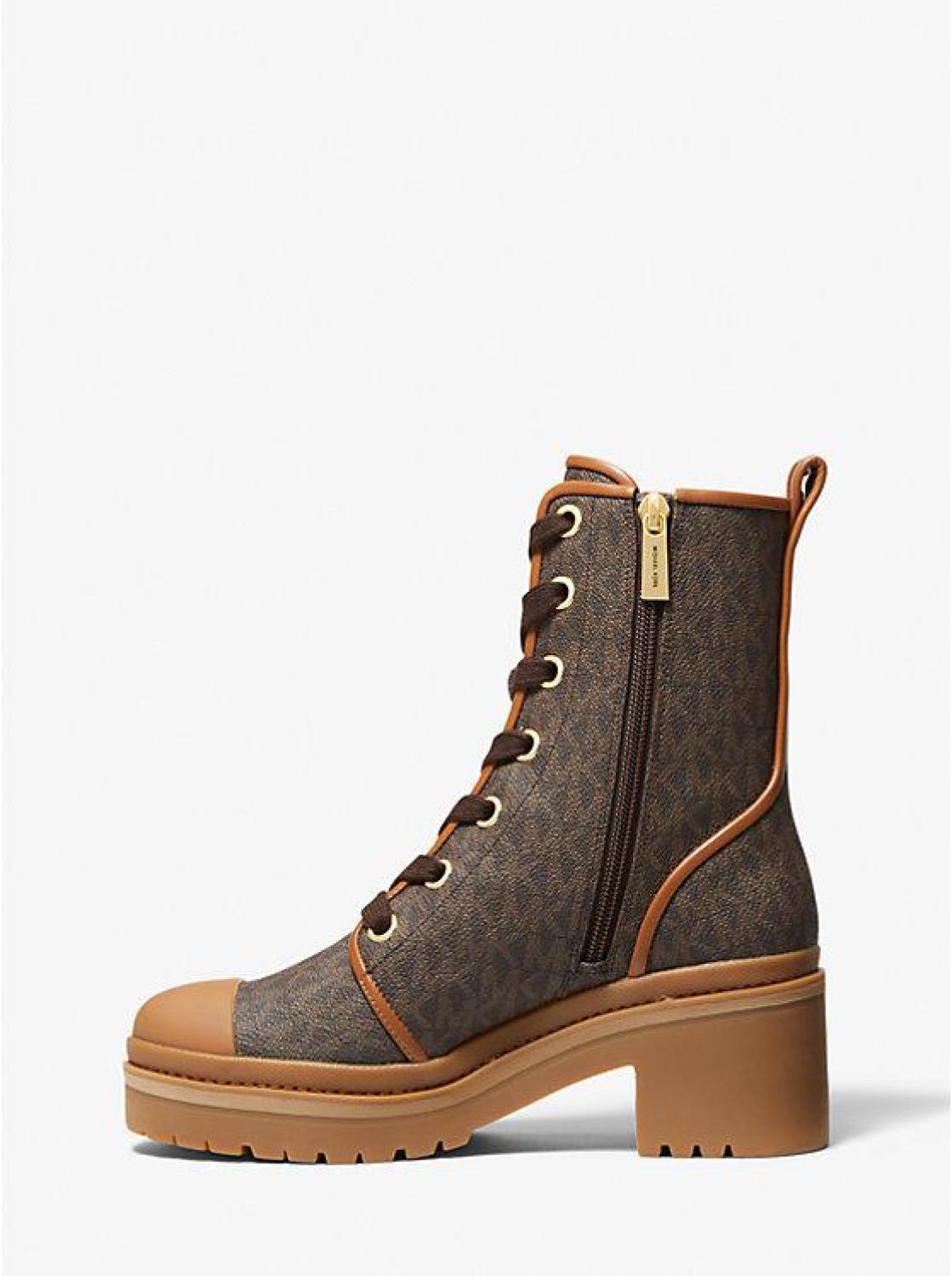 Corey Logo Combat Boot