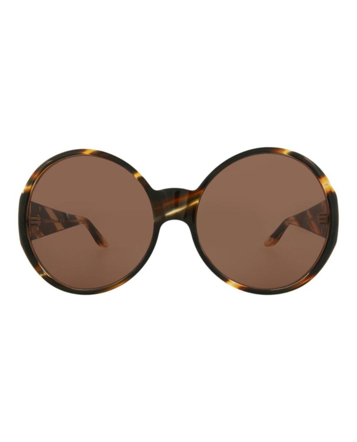 Round-Frame Acetate Sunglasses