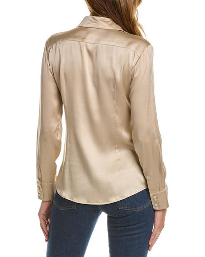 Max Mara Studio Lisa Silk-Blend Shirt