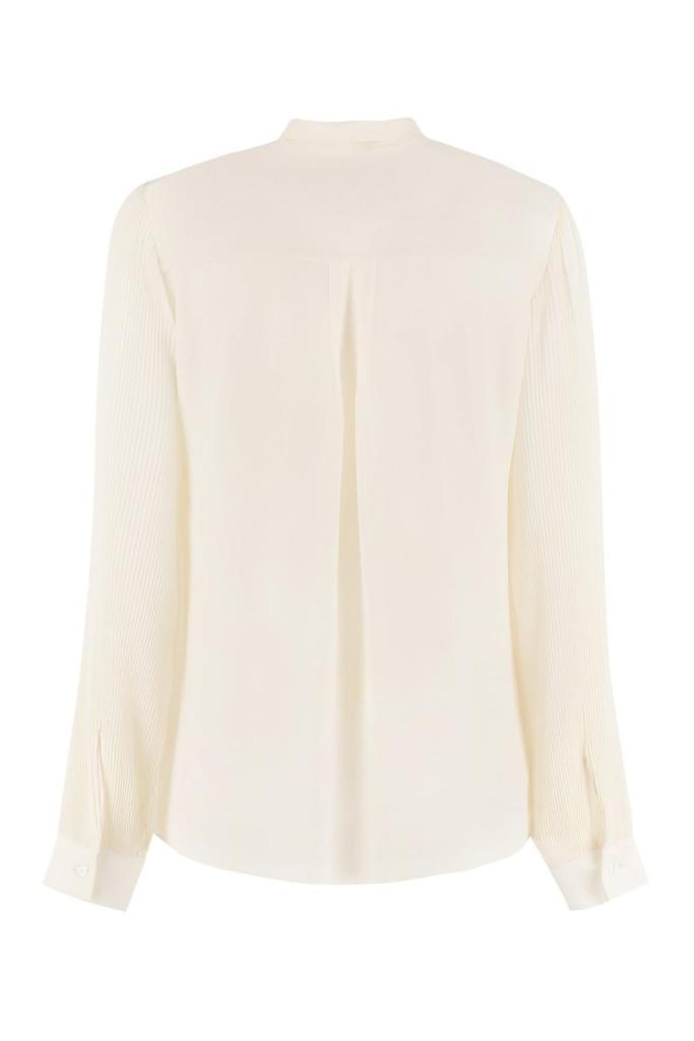 Michael Michael Kors Pussy-Bow Long-Sleeved Blouse