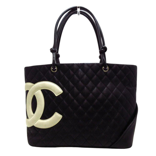 Chanel Cambon Line  Leather Tote Bag (Pre-Owned)