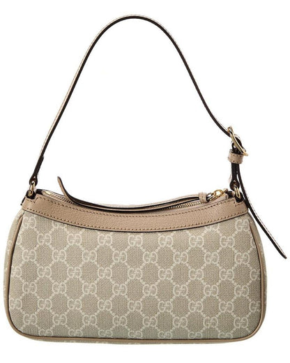 Gucci Ophidia Small GG Supreme Canvas & Leather Hobo Bag