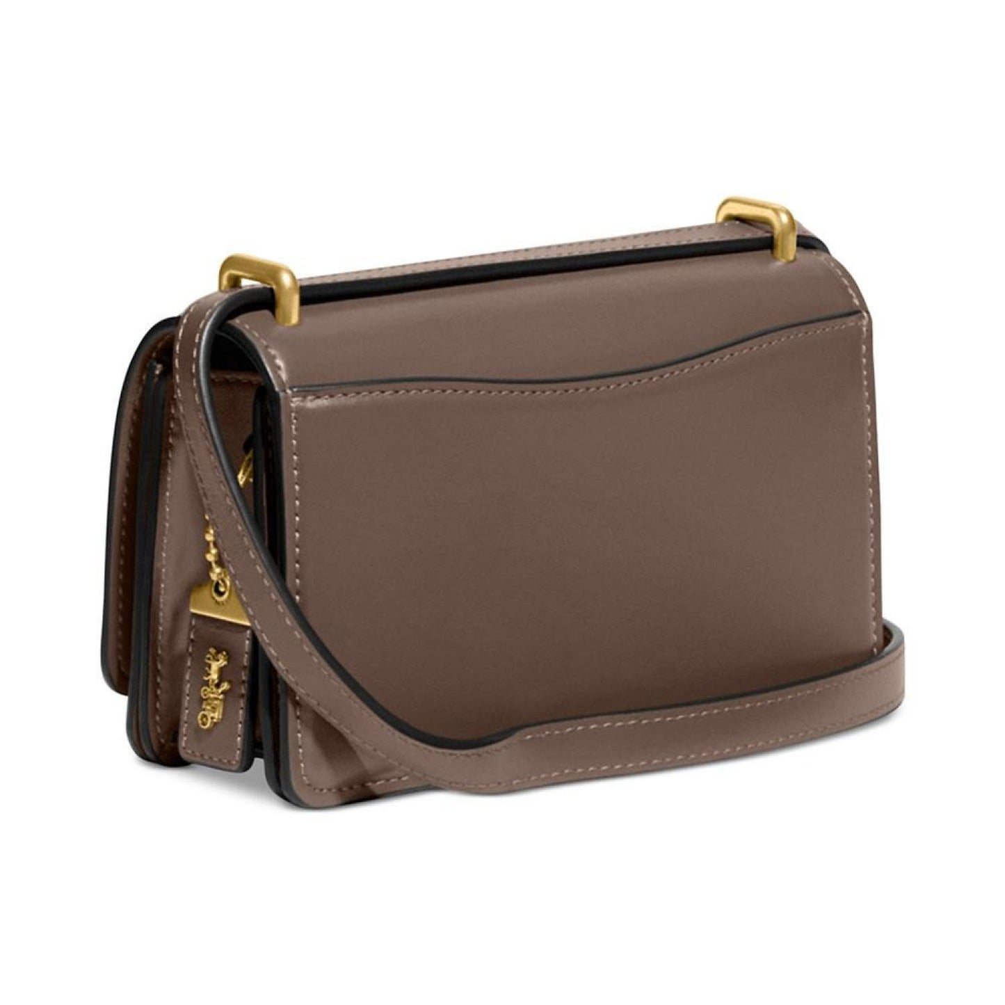 Luxe Refined Calf Leather Bandit Crossbody Bag