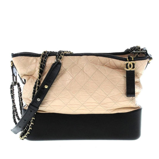 Chanel Gabrielle  Pony-Style Calfskin Shoulder Bag (Pre-Owned)