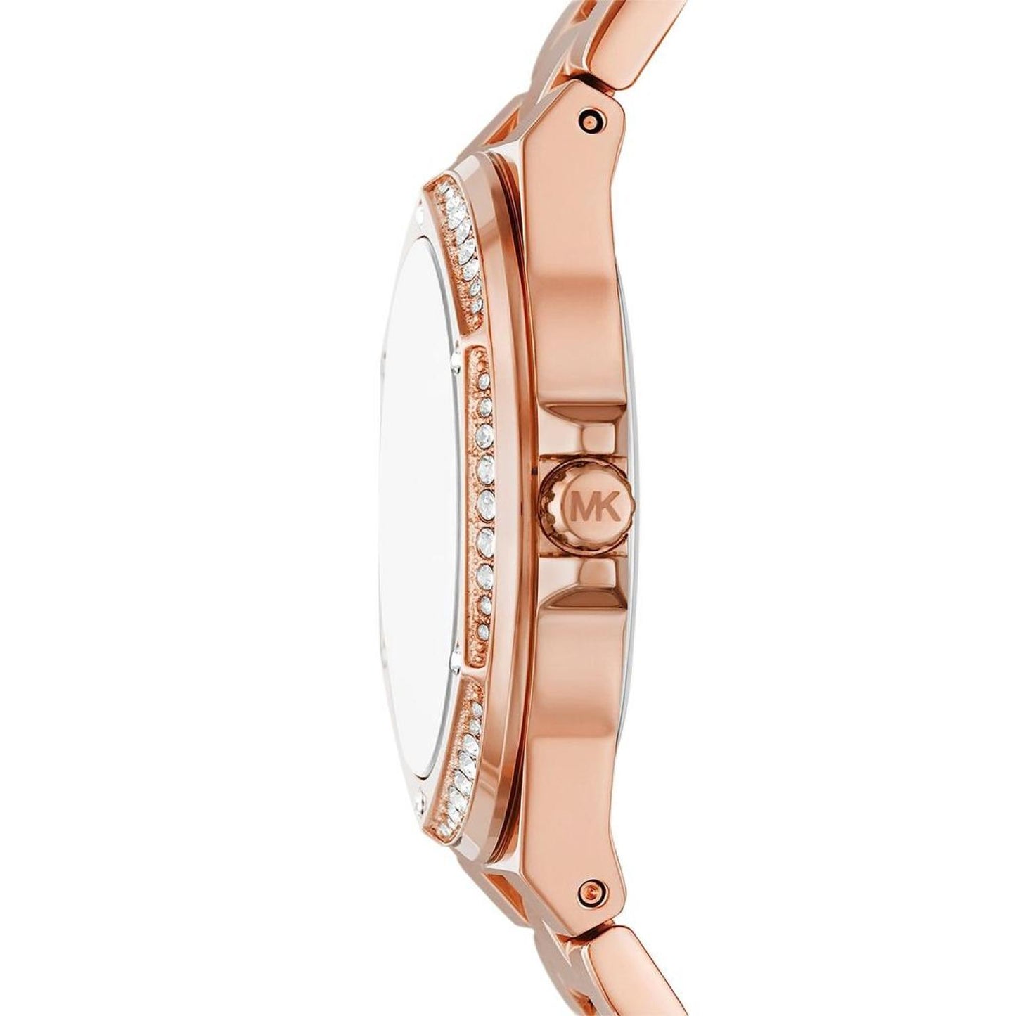 MK7405 - Lennox Three-Hand Rose Gold-Tone Stainless Steel Watch