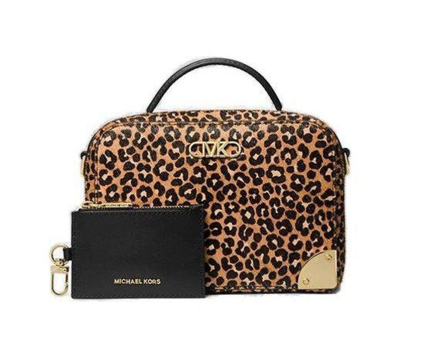 Michael Michael Kors Estelle Leopard-Printed Small Crossbody Bag