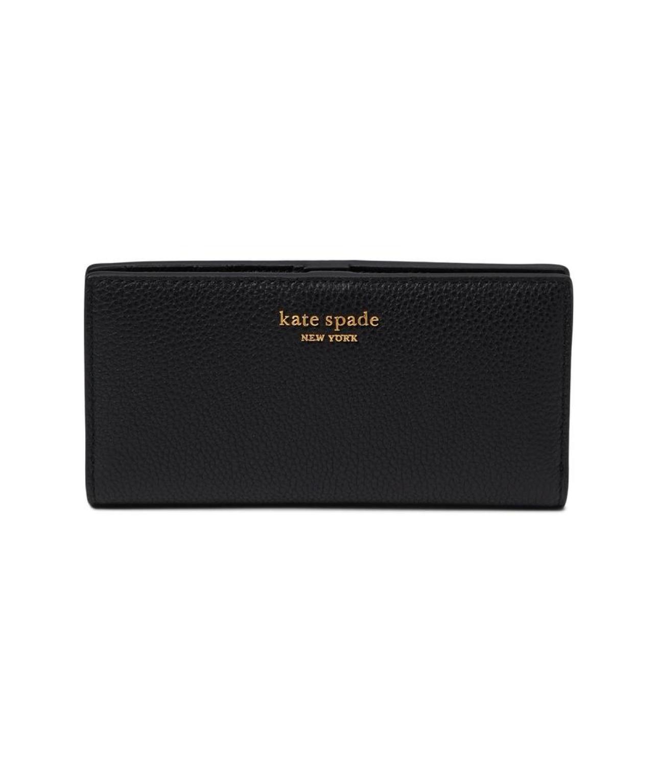 Veronica Pebbled Leather Slim Bifold Wallet