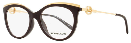 Michael Kors Women's Ajaccio Eyeglasses MK4089U 3344 Cordovan 51mm