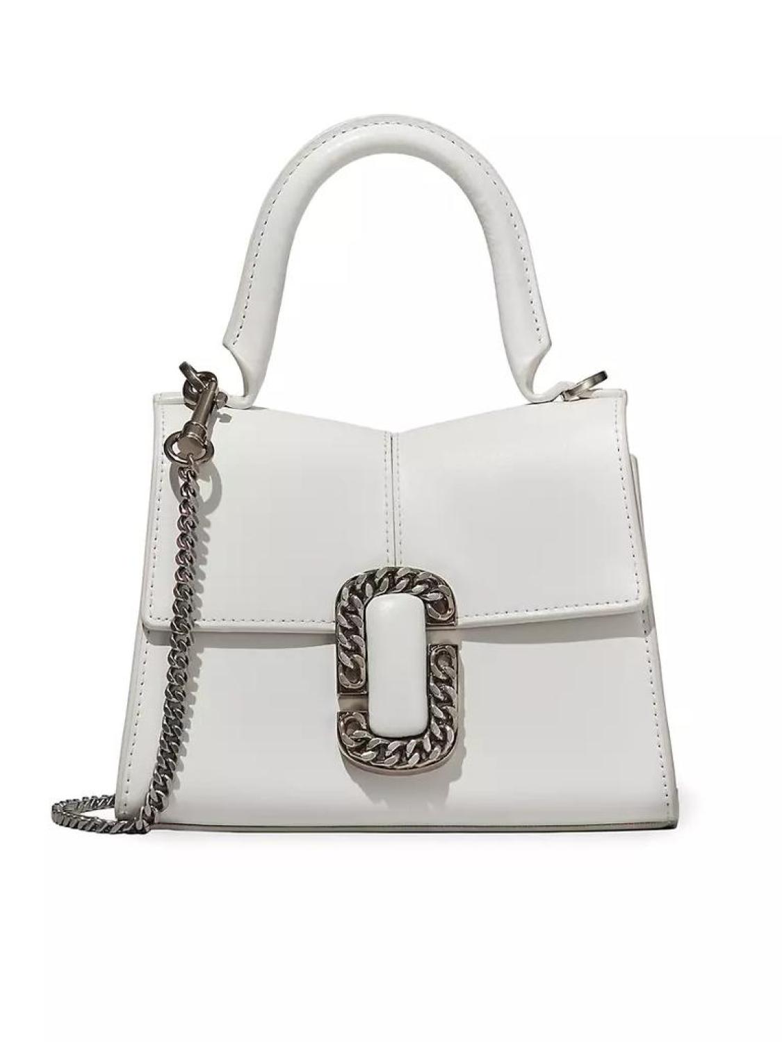 The Mini St. Marc Leather Top-Handle Bag