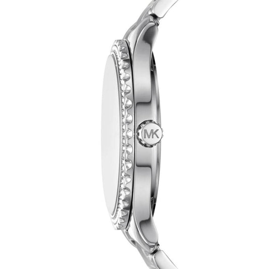 Women's Layton Three-Hand Silver-Tone Stainless Steel Bracelet Strap Watch 38mm