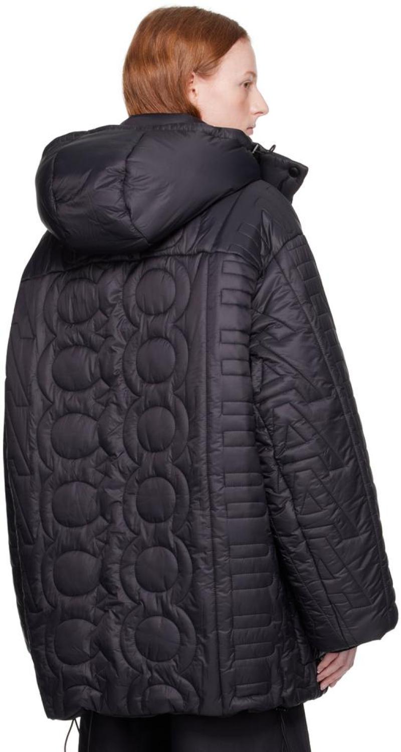 Black 'The Monogram' Down Jacket