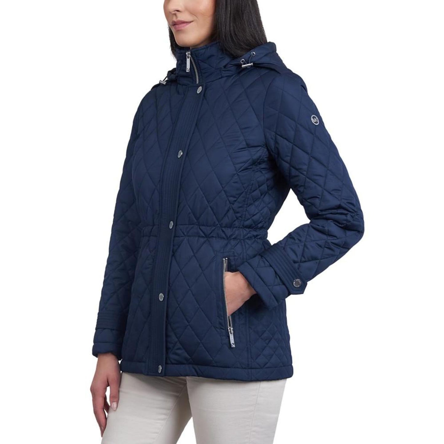 Women's Quilted Hooded Anorak Coat