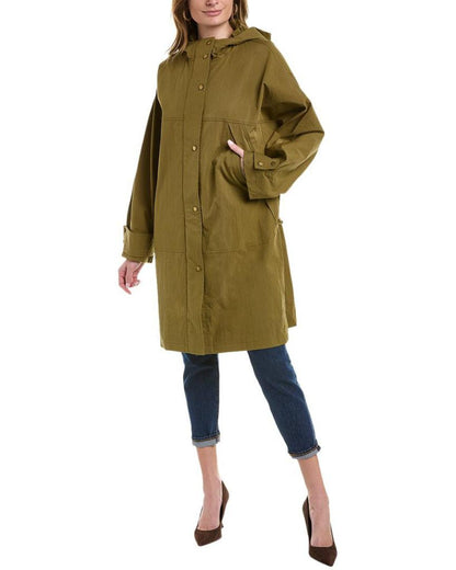 Michael Kors Collection Techno Hooded Anorak