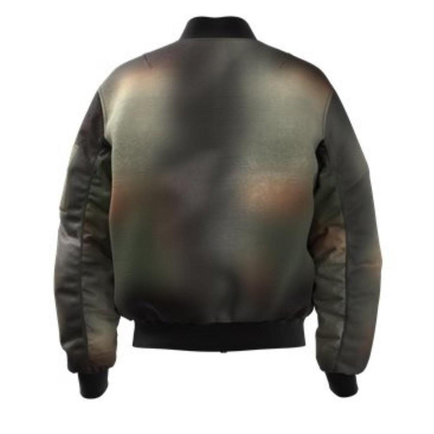 Men's Byler2321 Oversized-Fit Camouflage Full-Zip Bomber Jacket