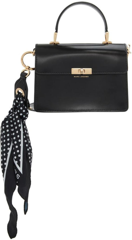 Black 'The Downtown' Top Handle Bag