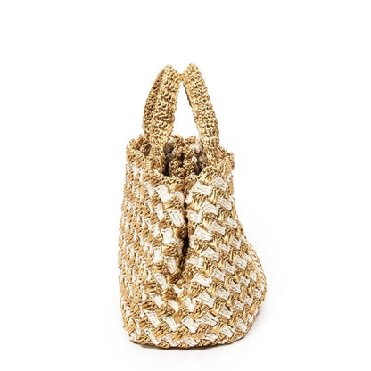 Canapa Raffia Crochet Tote