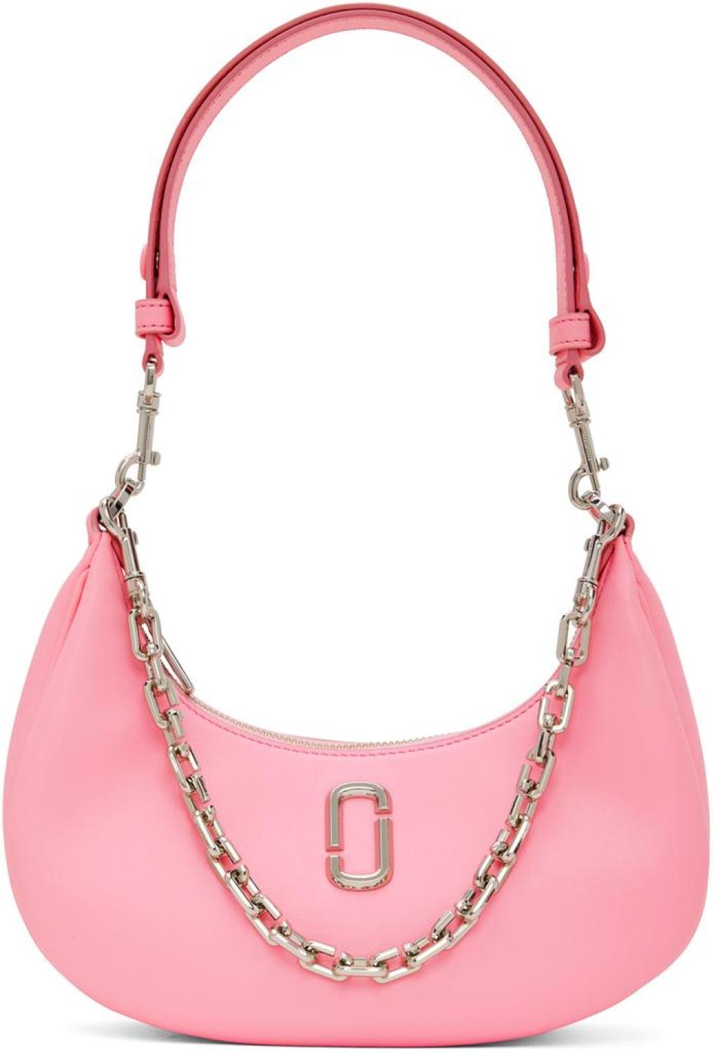 Pink Small 'The Curve' Bag